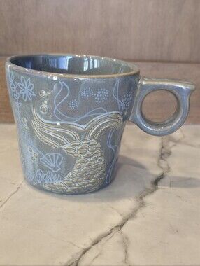 Starbucks Siren Mermaid Tail Mug 2014 Anniversary Collection Coffee Cup Mug